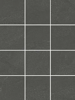 Керамогранит Матрикс 1322H антрацит (полотно из 12 частей 9.8х9.8)