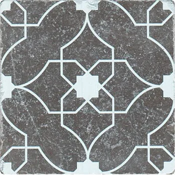 Декор BLACK MARBLE Motif №7 черный