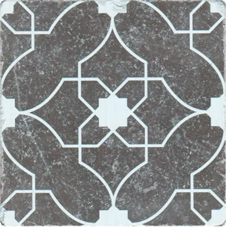 Декор BLACK MARBLE Motif №7 черный (изображение)