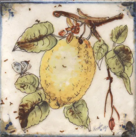 Декор FC/A03/17010 Форио Лимон (изображение)