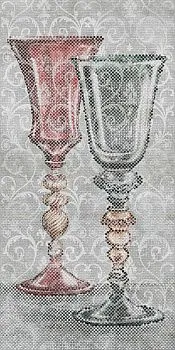 Декор Бокалы обрезной (VT/A67/SG5918R)