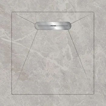 Керамический душевой поддон FIORI DI PESCA WHITE - ENVELOPE LINEAR MASSIVE 90