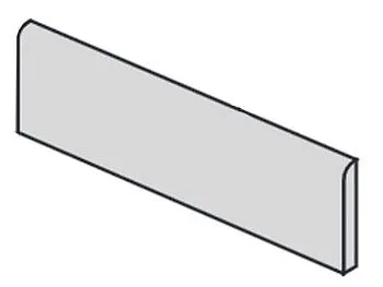 Плинтус Charme Extra Carrara Battiscopa Matt (610130002129)