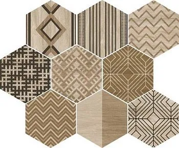 Керамогранит ALABAMA Decowood Haya Mix