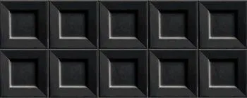 Настенная плитка Black&White Cubic Black