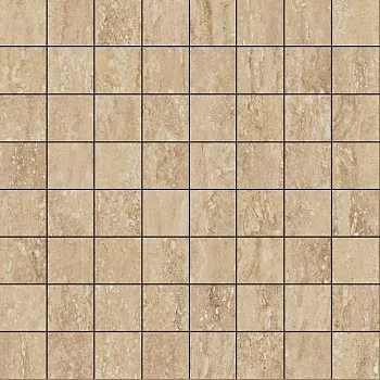 Мозаика TRAVERTINO ROMANO MOSAICO LUX люкс