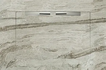 Керамический душевой поддон MISTO GREY - SLOPE NOVA LINE