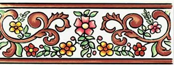 Бордюр TIRA AMAYA MARRON