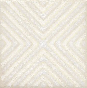 Напольная вставка STG\B403\1266H Амальфи орнамент белый