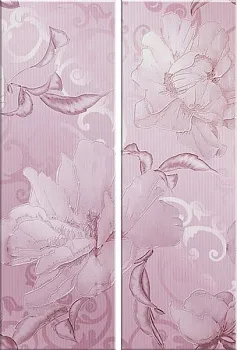 Настенный декор DEC.FIORE SANTORINI LAVANDA (комплект  2плитки)