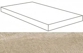 Угловая ступень Era Beige Scalino Angolare Dx правая