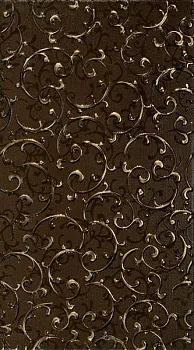Декор 1645-0094 Анастасия орнамент шоколад