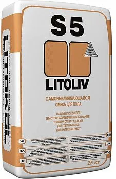 Смесь Litoliv S5 розово-серый (мешок 25кг)