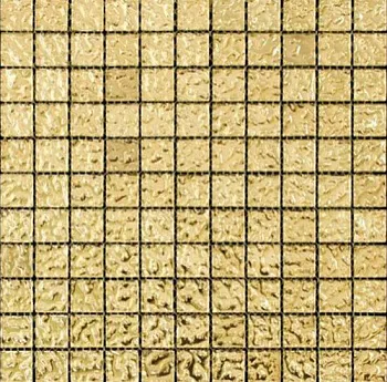 Мозаика MIRror QM-2512 (5BD-512) (золото) глянцевая (25,8х25,8)