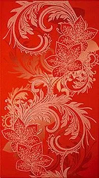 Декор Азур алый 1645-0054