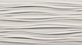 Настенная плитка 600010001987 3D white Curvy matt