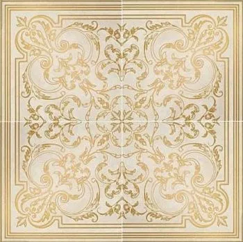 Панно 17385 ROSONE BIANCO (4 PZ)