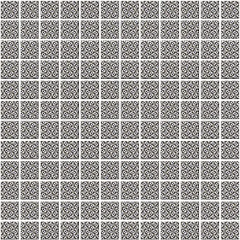 Настенная плитка Кастелло 20108 орнамент серый