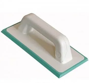 Шпатель резиновый зеленый для эпоксидной затирки