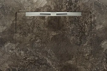 Керамический душевой поддон FOSSIL BROWN - SLOPE NOVA LINE