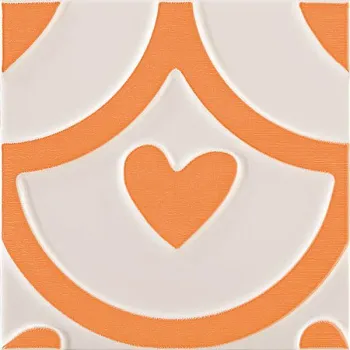 Декор AGATHA COEUR NARANJA