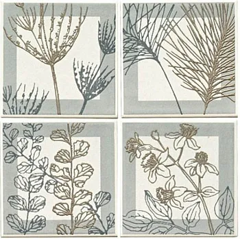 Декор Flacus Grey A (комп/4шт)