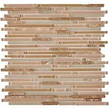 Мозаика PIX 736 из мрамора и стекла (8x48/98/148)