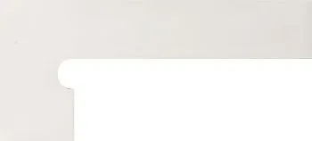 Угловой плинтус VENATTO BLANCO PERLA левый