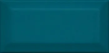 Настенная плитка Клемансо 16057 бирюзовый грань