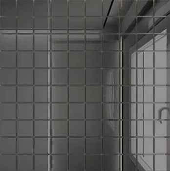 Мозаика зеркальная Графит Г25 ДСТ  чип25 х 25