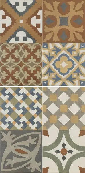 Напольная плитка кр.глина GRACIA MULTICOLOR (изображение)