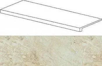 Фронтальная ступень 620070000918 Privilege Avorio Scalino Frontale/Привиледж Аворио 