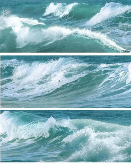 Декор Selena Волна (из 3 шт.) (изображение)