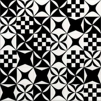Настенная плитка Mosaico Black&White 9 mm
