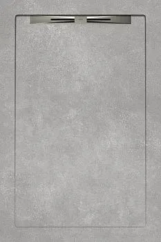 Керамический душевой поддон MORN GREY - SLOPE LINE 120