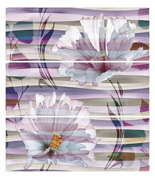 Настенный декор Dec.KALI Malva SET.3 (шт.)