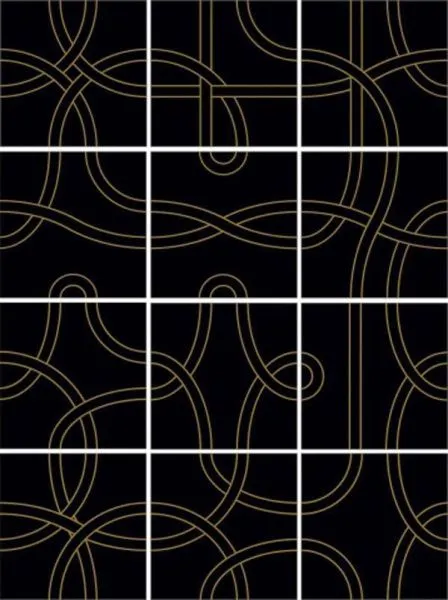 Настенная плитка Arianna Oro 1N N MQ (изображение)