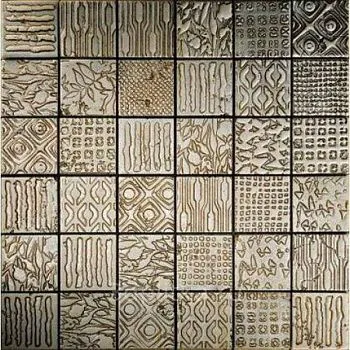 Нат.камень Luxury CHANNA Silver/Biancone (5х5)