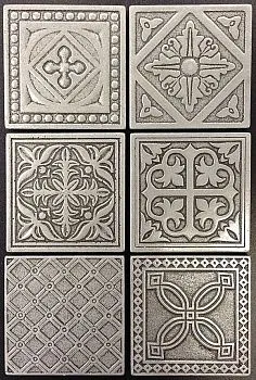 Вставка (заказ кратно коробке) Enigma Silver/уголок серебряный K076644