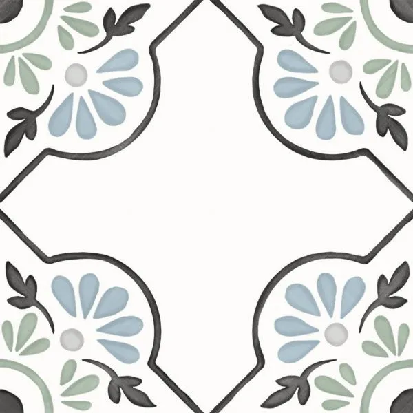 TANGER BLUE PETALS 12.3X12.3