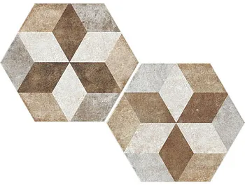Керамогранит Deco Exagona Texture 4 nat.