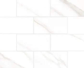 (Vitra) Вставка Marmori K945632LPR Кирпичная Кладка Калакатта Белый 7x14