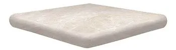 (Exagres) Угловая ступень CARTABON NEVADA LIMESTONE 33x33x4