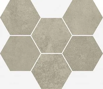 Мозаика Terraviva Greige Mosaico Hexagon (620110000108)