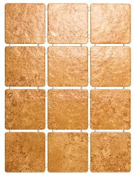 Плитка 1227 Ницца беж светлый, полотно 30х40 из 12 частей 9,9x9,9