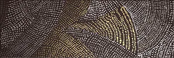 Декор Dec. DIAMOND DRAW DARK BROWN GOLD 20х60