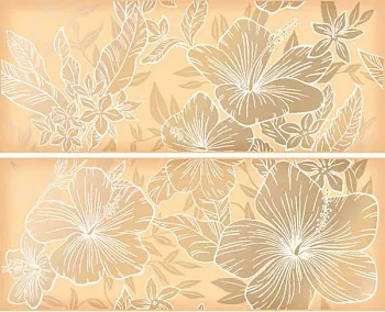 Панно ELISSA FIORE SABBIA 50.5х40.2