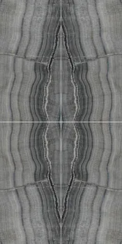 Панно SKOR.B.MATCH BLACK.RL S/4  (из 4 шт. 60x120 (79412))