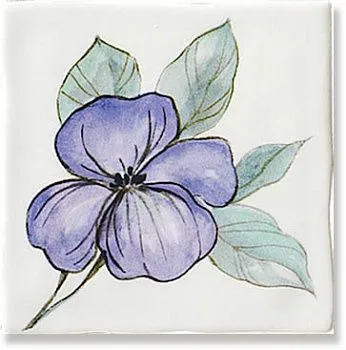 Декор Ins. Jardin Viola Bianco