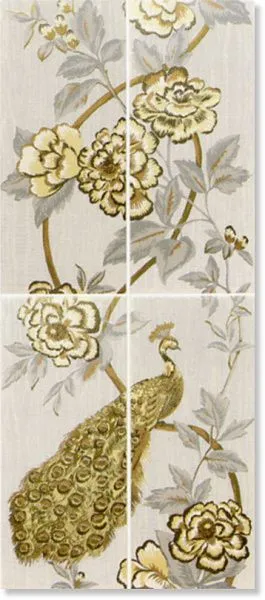 Панно COMP.4PZ VIV.ARG/ORO PAVONE (изображение)